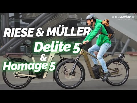 Riese & Müller Delite 5 & Homage 5 mit Pinion MGU | Riese und Müller e-Bikes auf der Eurobike 2024😱