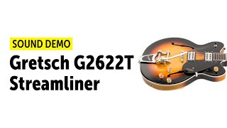 Video thumbnail for Gretsch G2622T Streamliner Sound Demo (no talking) by Guitar Bonedo