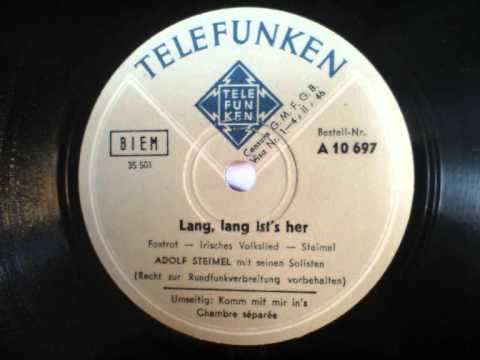 Adolf Steimel - Lang lang ists her