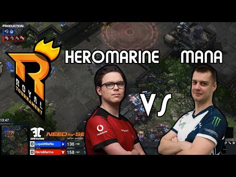 1.200€ ROYAL TOURNAMENT SC2 - HeRoMaRinE vs MaNa (Final Qualifier #2)