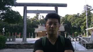 preview picture of video 'アキーラさん参拝②島根県・松江護国神社,Matsue-Gokoku-Shrine,Shimane,Japan'