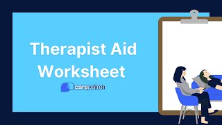 Therapist Aid Worksheet