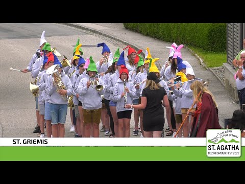 St. Griemis | Jugend und Creativ| Bezirksmusikfest 2022 | St. Agatha | Blasmusik