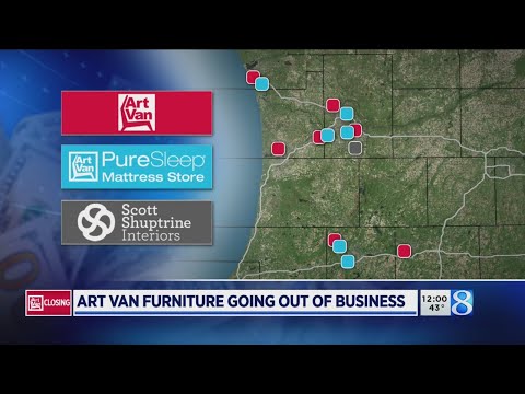 Art Van Furniture going out of business