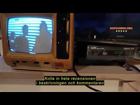 Produktrecension av Deko TV PRO2 – 2024 WiFi digital markbunden avkodare – DVB-T2-avkodare PVR HEVC