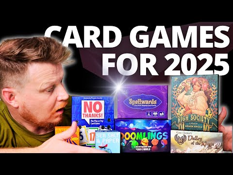 8 BEST Card Games I Have Played This Year!