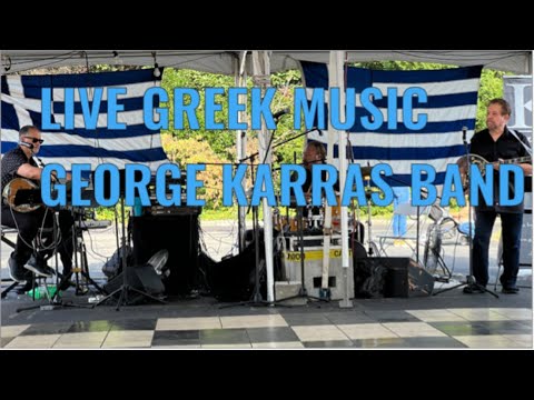 LIVE GREEK MUSIC GEORGE KARRAS BAND GREEK FEST 2021 KINGSTON PIKE KNOXVILLE TENNESSEE OCTOBER 01, 21