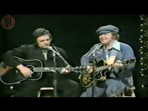Roy Clark And Johnny Cash Rock Island Line