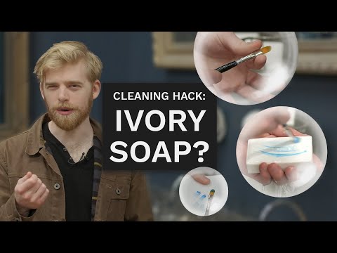 How to Clean Oil Paint Brushes  - Toxic Free!