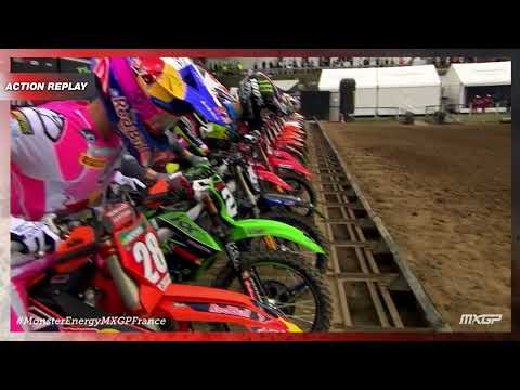 MX2 Race 2 Start | Monster Energy MXGP of France 2022 #MXGP #Motocross