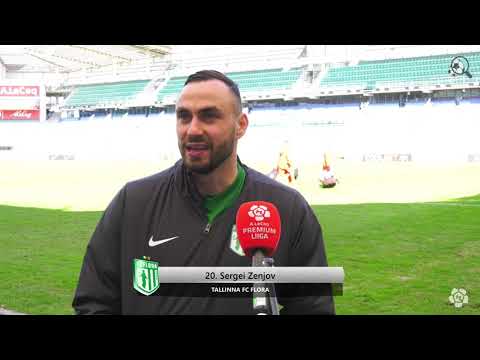 Tallinna FC Flora - Tallinna JK Legion l 2:1 l Premium liiga 12. voor l 2021 Sergei Zenjov intervjuu