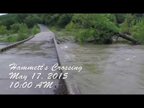 Hammett's Crossing Flood 5-17-15