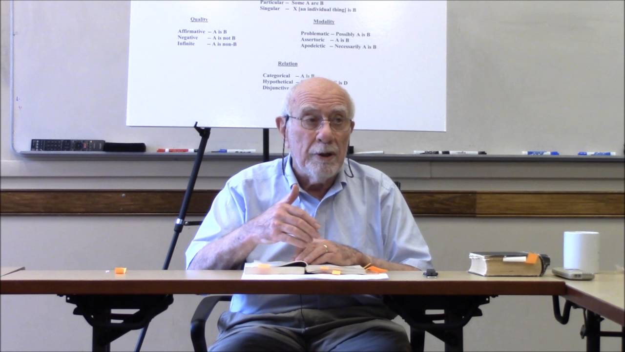 Kant, Critique of Pure Reason, Robert Paul Wolff Lecture 4