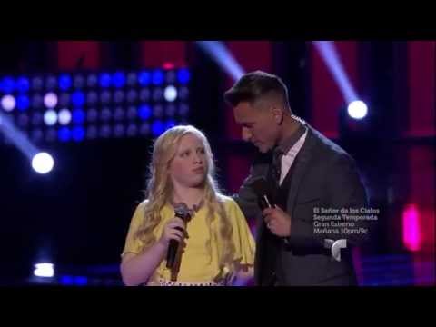 Yanelis Rivera canta "La vida es un carnaval" en La Voz Kids (VIDEO)