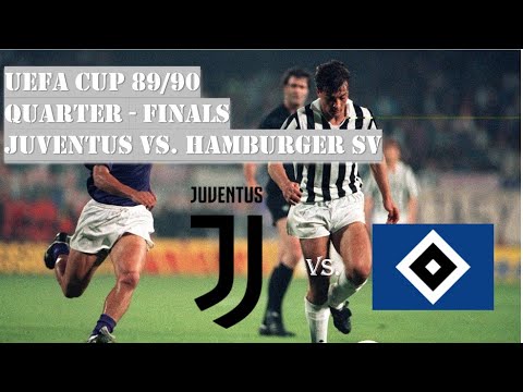 UEFA Cup 89/90 - Quarter - Finals - Juventus vs. Hamburger SV