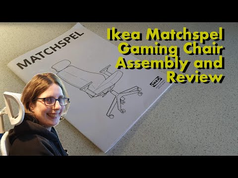 Ikea Matchspel Gaming Chair - Assembly and Review