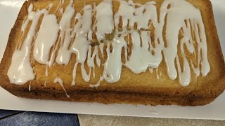 Your Easter Dessert: Glazed Moist Lemon Pound Cake Loaf