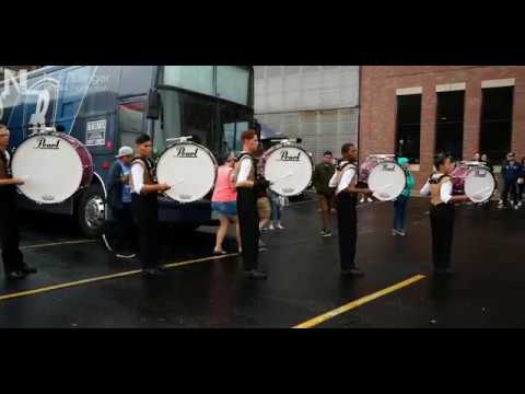 Phantom Regiment 2019 Drumline - Warmups (DCI Tour Premiere)