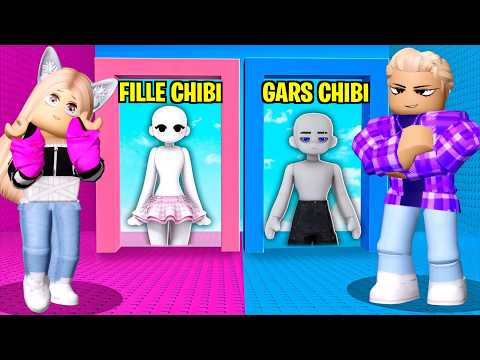 ROBLOX TU PRÉFÈRES, Mais SPÉCIAL TOUR CHIBI FILLES contre GARÇONS !!