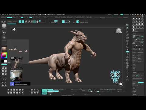 Sculpting miniatures in ZBrush 2021.6.6