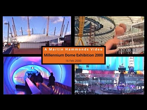 The Millennium Dome Exhibition Full Walk Through in Greenwich London 2000 Hi8 Video