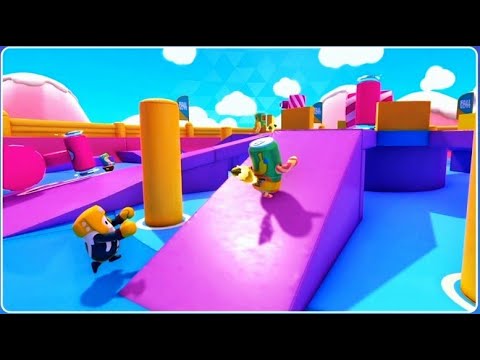 Fall Guys - Pega-Pega - Gameplay