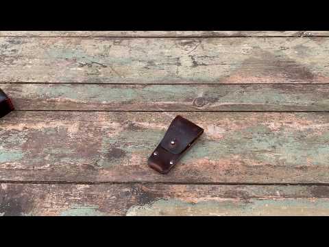 OneBlade Leather Razor Holster, Brown