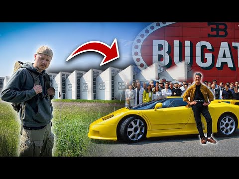 VERLASSENE BUGATTI FABRIK! HIER KAUFTE MICHAEL SCHUMACHER SEINEN RENNWAGEN!