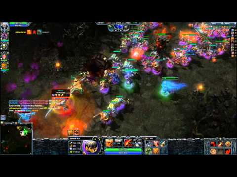 HoN LatinoAmerica    Team RoS  Mid War Creep Zerg Rush