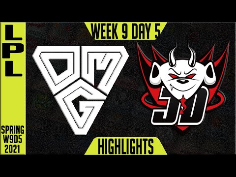 OMG vs JDG Highlights ALL GAMES | LPL Spring 2021 W10D2 | Oh My God vs JD Gaming