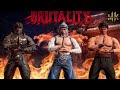 All Liu Kang Brutalities Variations MK Mobile