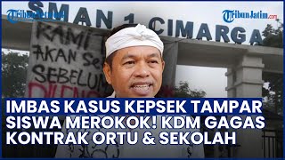 Lindungi Guru! KDM Gagas Kontrak Wali Murid dengan Sekolah Imbas Kasus Kepsek Tampar Murid Merokok