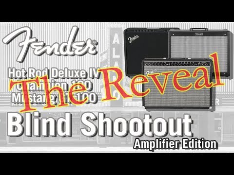 Fender Blind Amp Shootout - Modeling vs Tube vs Solid State -The Reveal