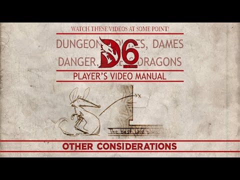D6 - Video Rulebook 08: Other Considerations