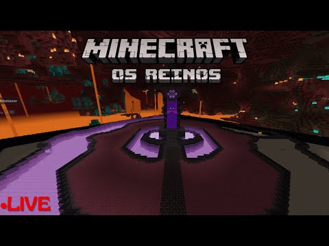 Projeto Nether HUB - OS REINOS MINECRAFT BEDROCK SOBREVIVÊNCIA