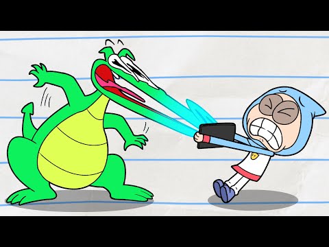 Dragon Glued To His Tablet! | (NEW) Boy & Dragon | Cartoons For Kids | Wildbrain Toons