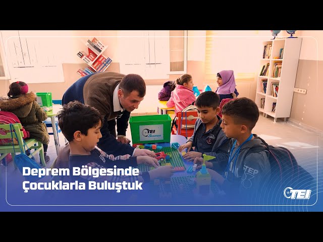 Deprem Bölgesinde Çocuklarla Buluştuk