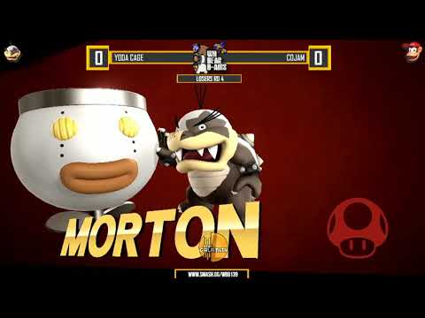 Ultra WBB #139 | Yoda Cage (Morton) vs Cojam (Diddy) - Losers Round 4 - Super Smash Bros. for Wii U