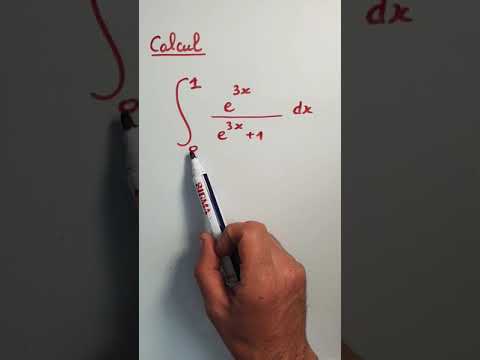 Calcul de l'intégrale d'une fonction exponentielle - Maths terminale