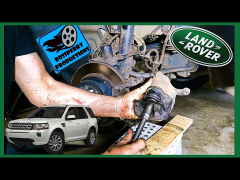 Replacing Land Rover Freelander 2 Rear Brake Pads - Tutorial (Bosch BP1120)