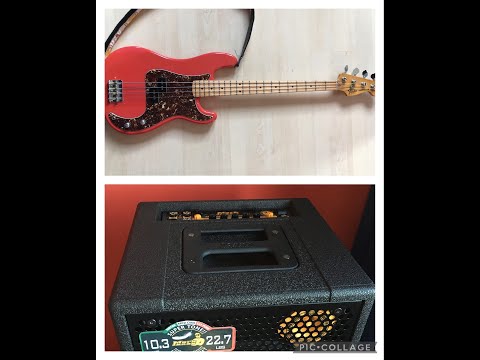 Markbass MB58R Mini CMD 121 Pure + 1977 Fender Precision Bass