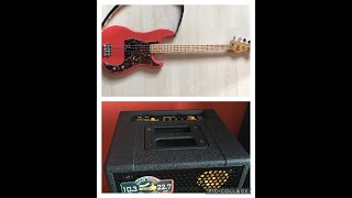 Video thumbnail for Markbass MB58R Mini CMD 121 Pure + 1977 Fender Precision Bass by Maarten Plukker