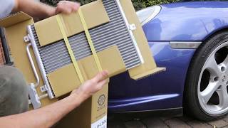 Porsche 911(996/986) Air Con Condenser/Radiator Replacement-How to Remove & Fit New (Cayman/Boxster)