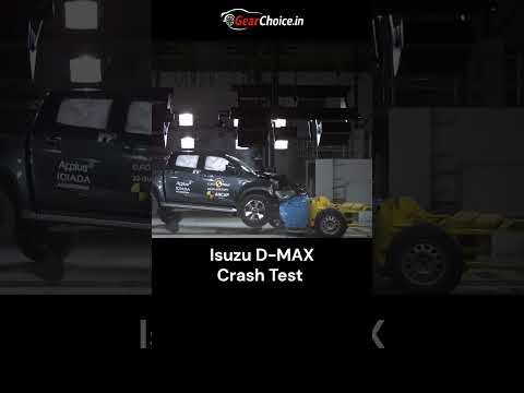 This Crash Test Reveals Isuzu D-Max Real Safet