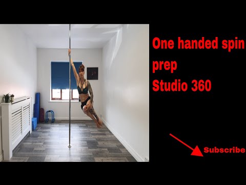 One Handed Spin Prep Tutorial by Mary Wright from Studio 360 Jacksonville, NC
