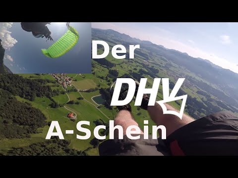 DHV A-Schein die praktische Gleitschirm Prüfung