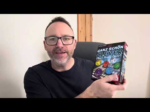 That's Pretty Clever Dice Game Review - Ganz Schön Clever Board Game
