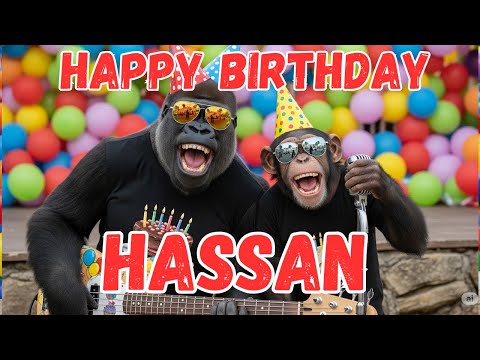HASSAN Happy Birthday Song - Happy Birthday to Hassan