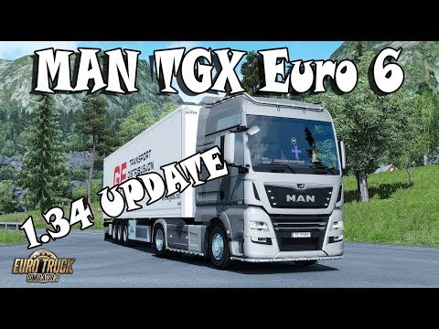 😈LIVE -ETS2 MP - 1.34 UPDATE - MAN TGX Euro 6 #EuroTruckSimulator2