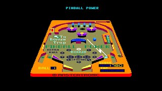 Enterprise 128 Game: Pinball Power (1989)